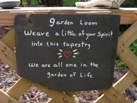Garden Loom sign