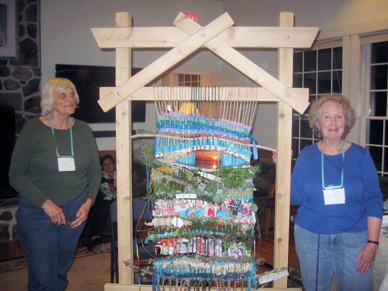Cancer survivors proud of their weaving